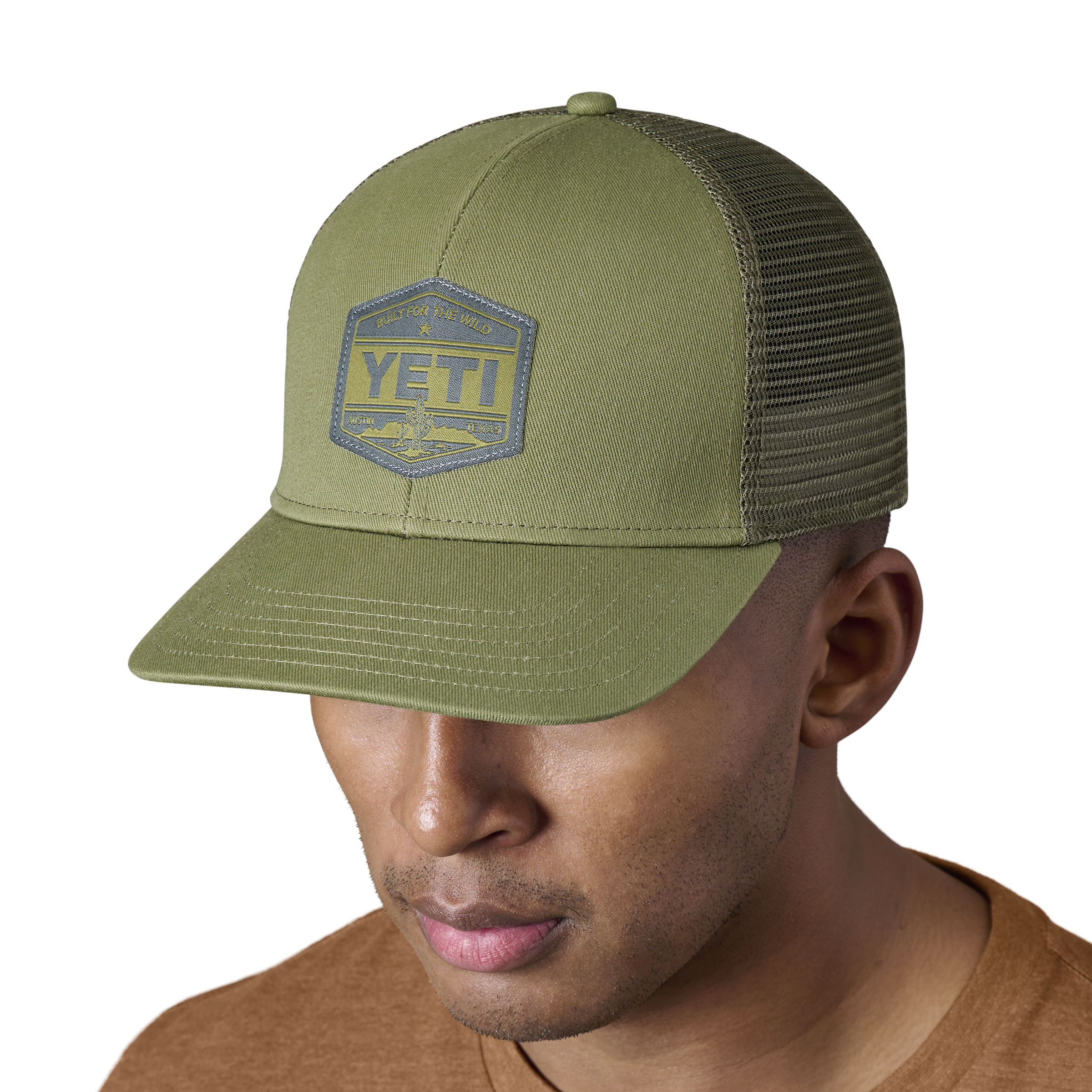 Trucker Hat Dark Moss - Image 4
