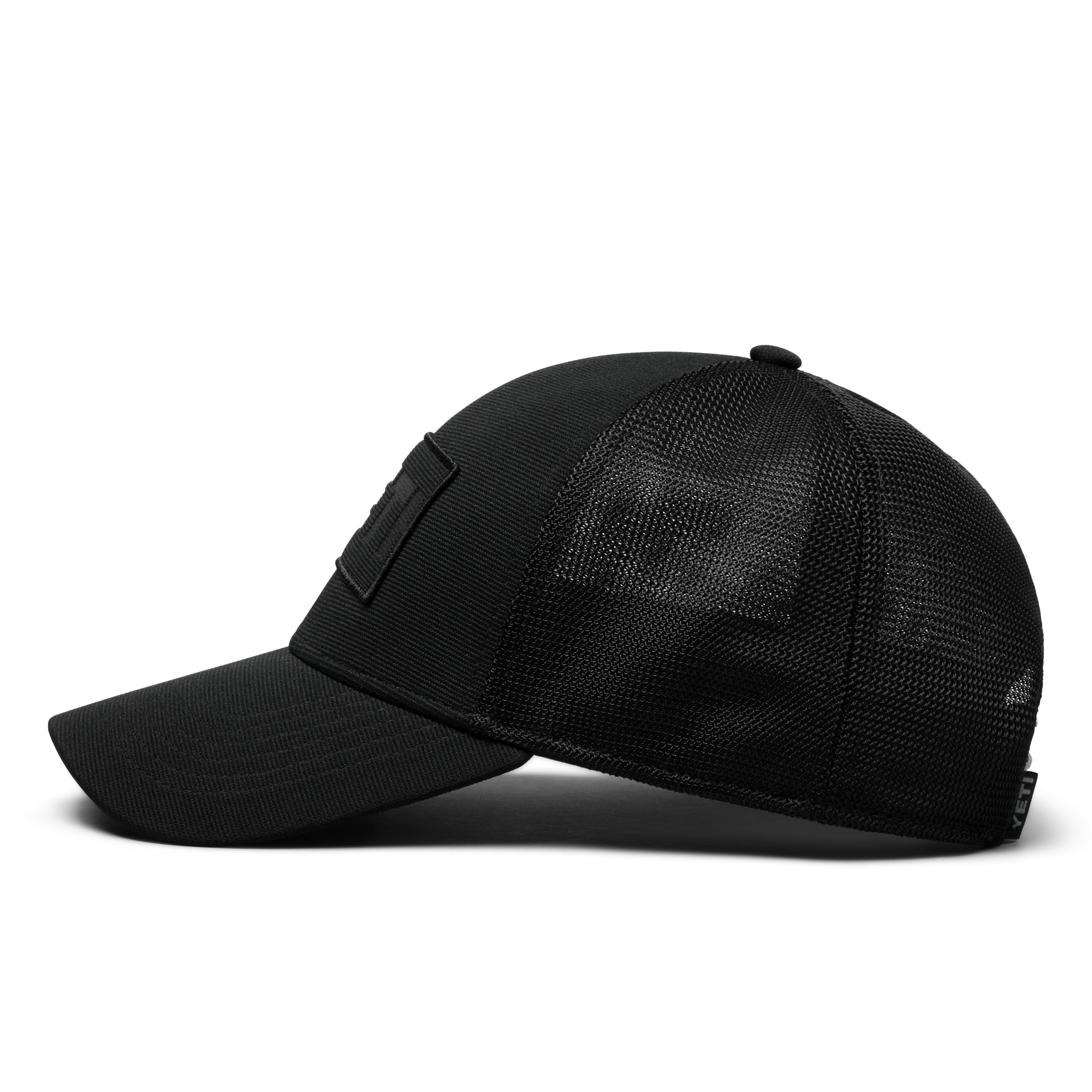 Core Patch Trucker Hat Black on Black - Image 5