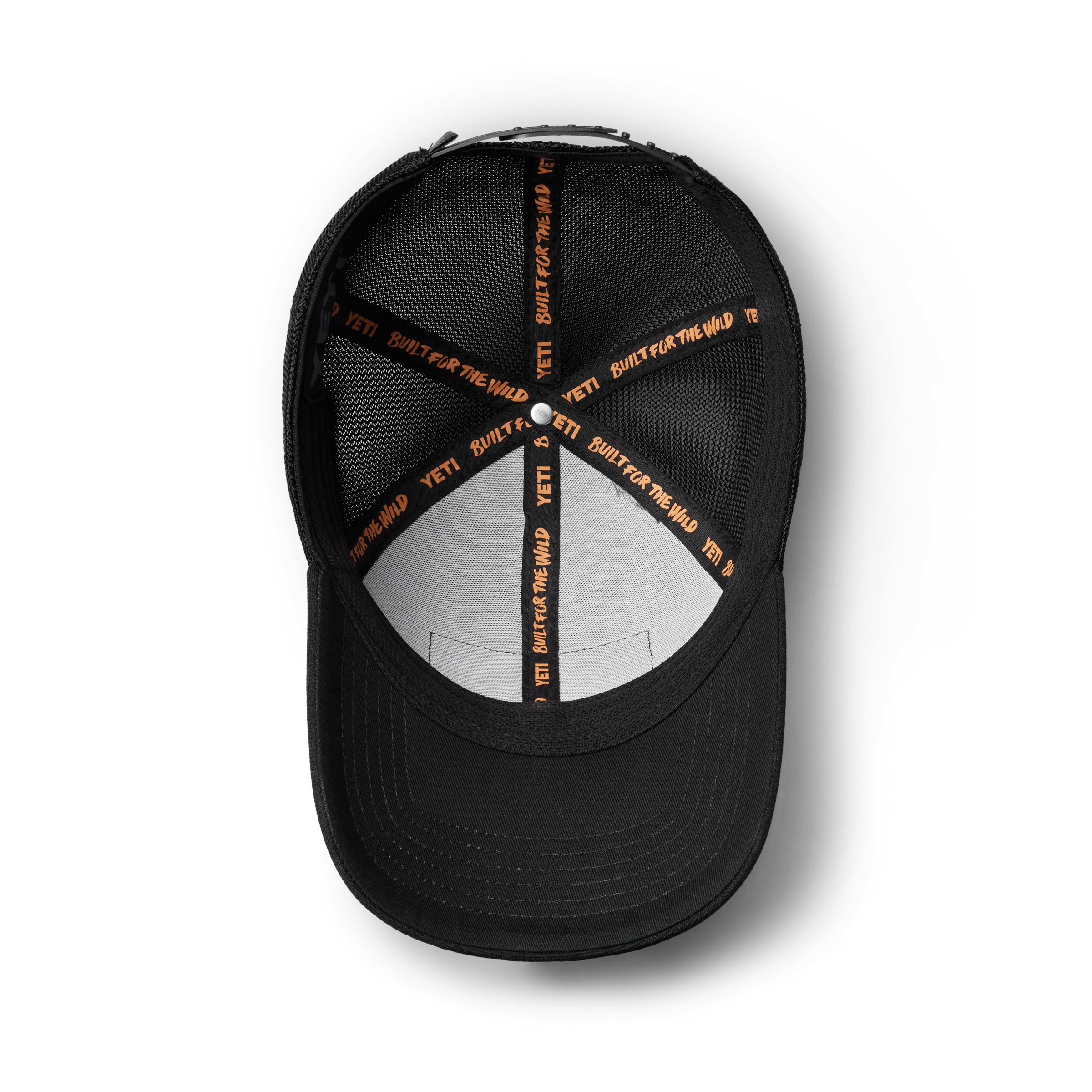 Core Patch Trucker Hat Black on Black - Image 2