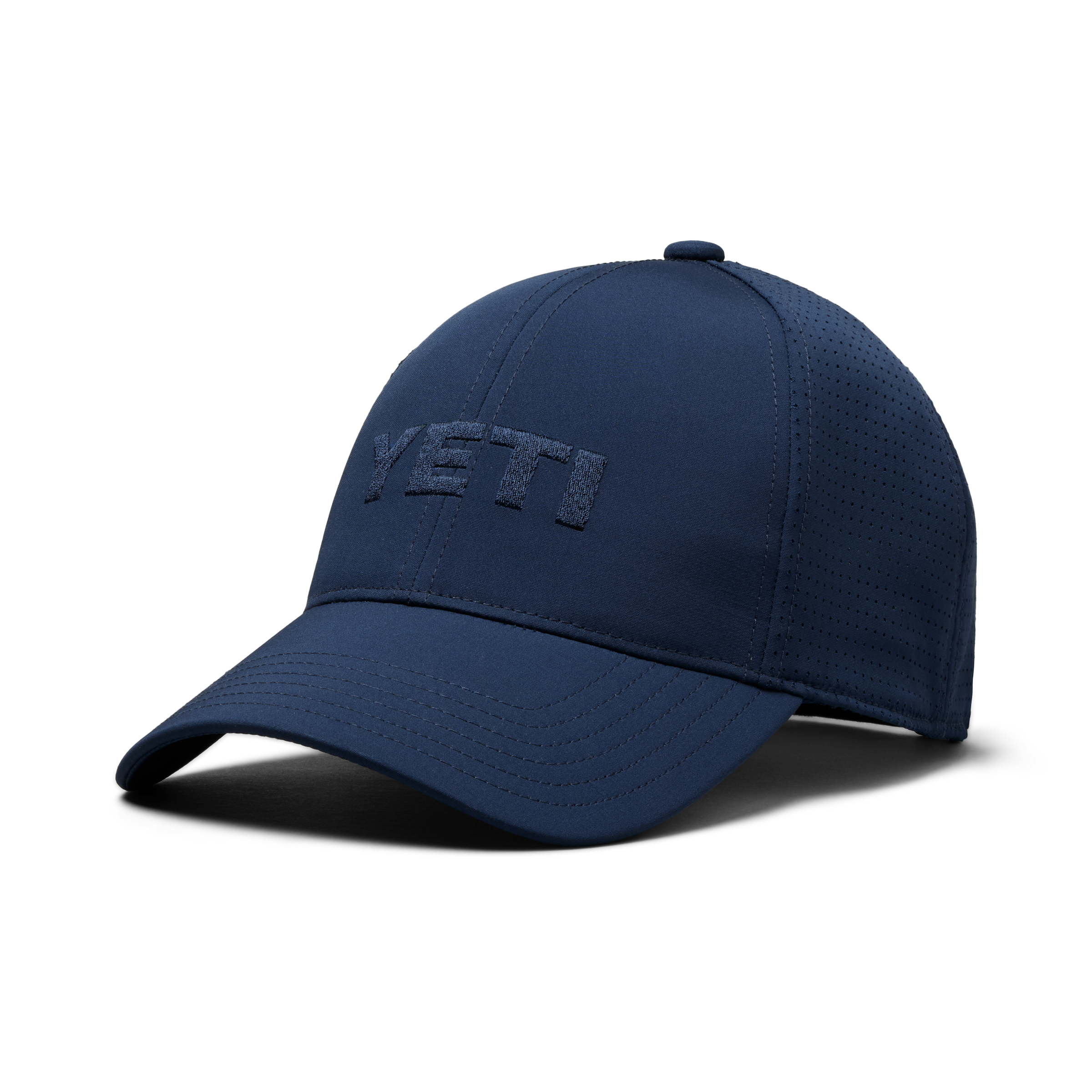 YETI® Logo Structured Perform Hat Navy - Image 2