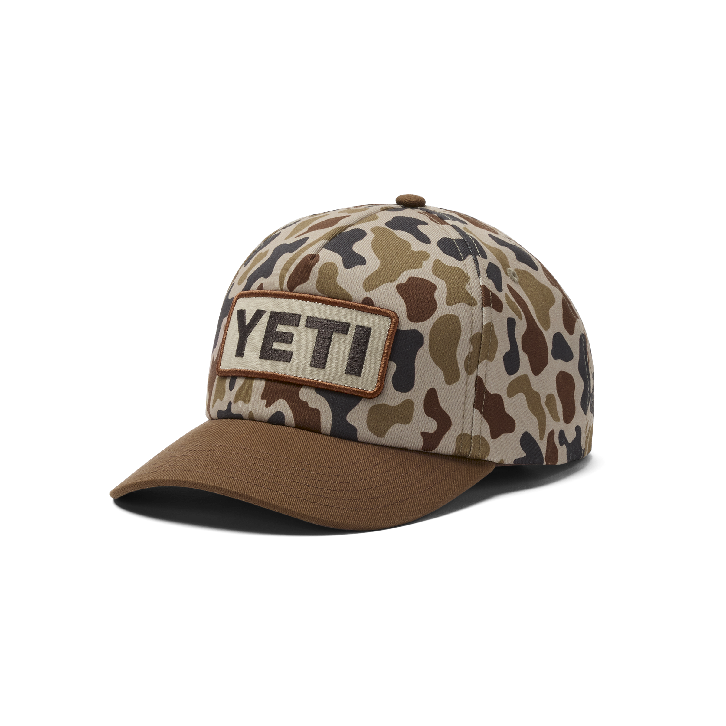 YETI® Wetlands Camo Logo Badge Mid Pro Flat Brim hat - Image 2