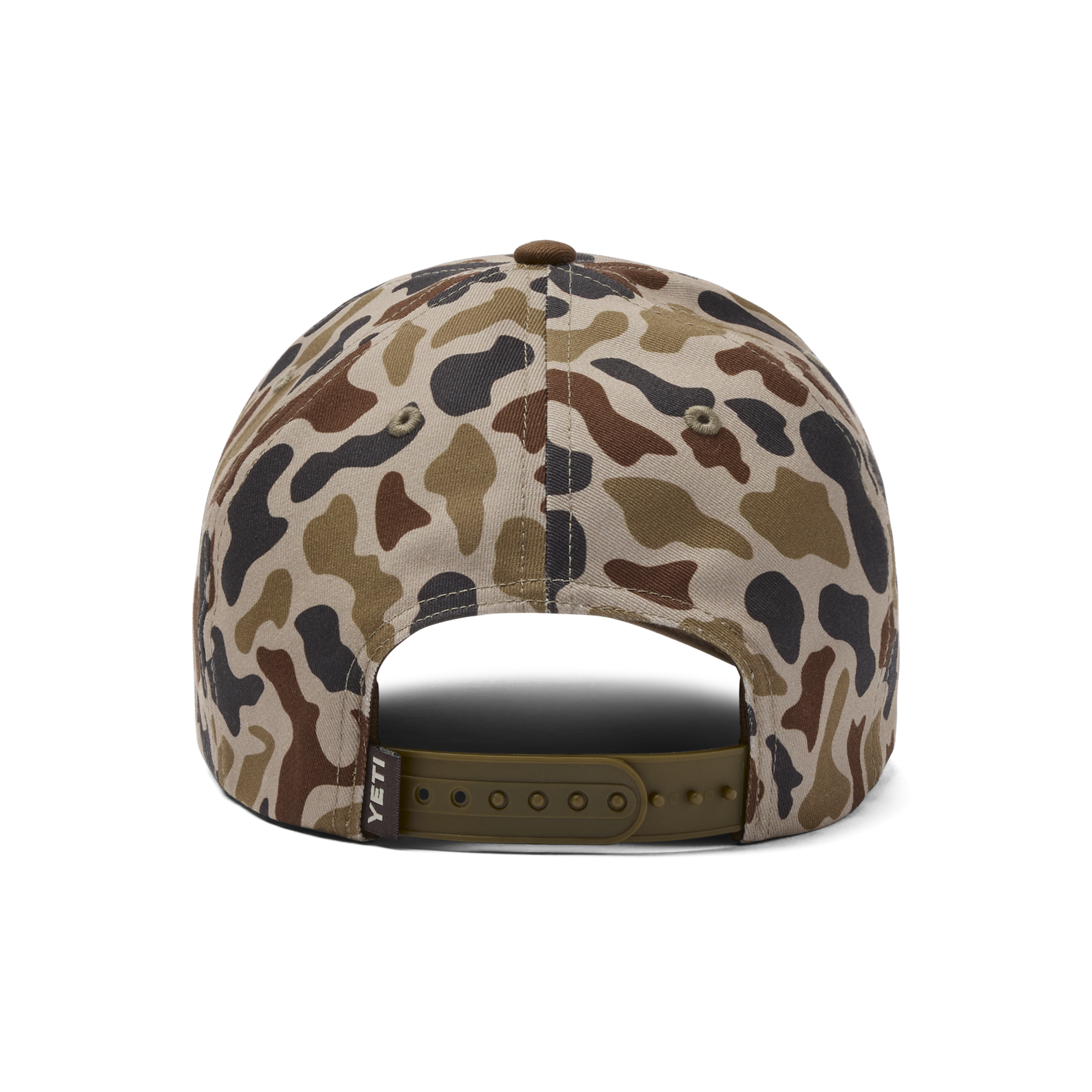 YETI® Wetlands Camo Logo Badge Mid Pro Flat Brim hat - Image 4