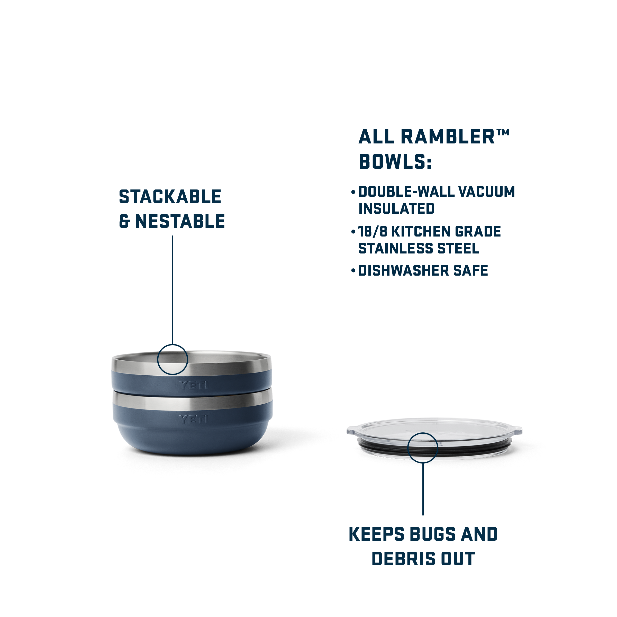 Rambler® Small Insulated Low Bowl - Image 7