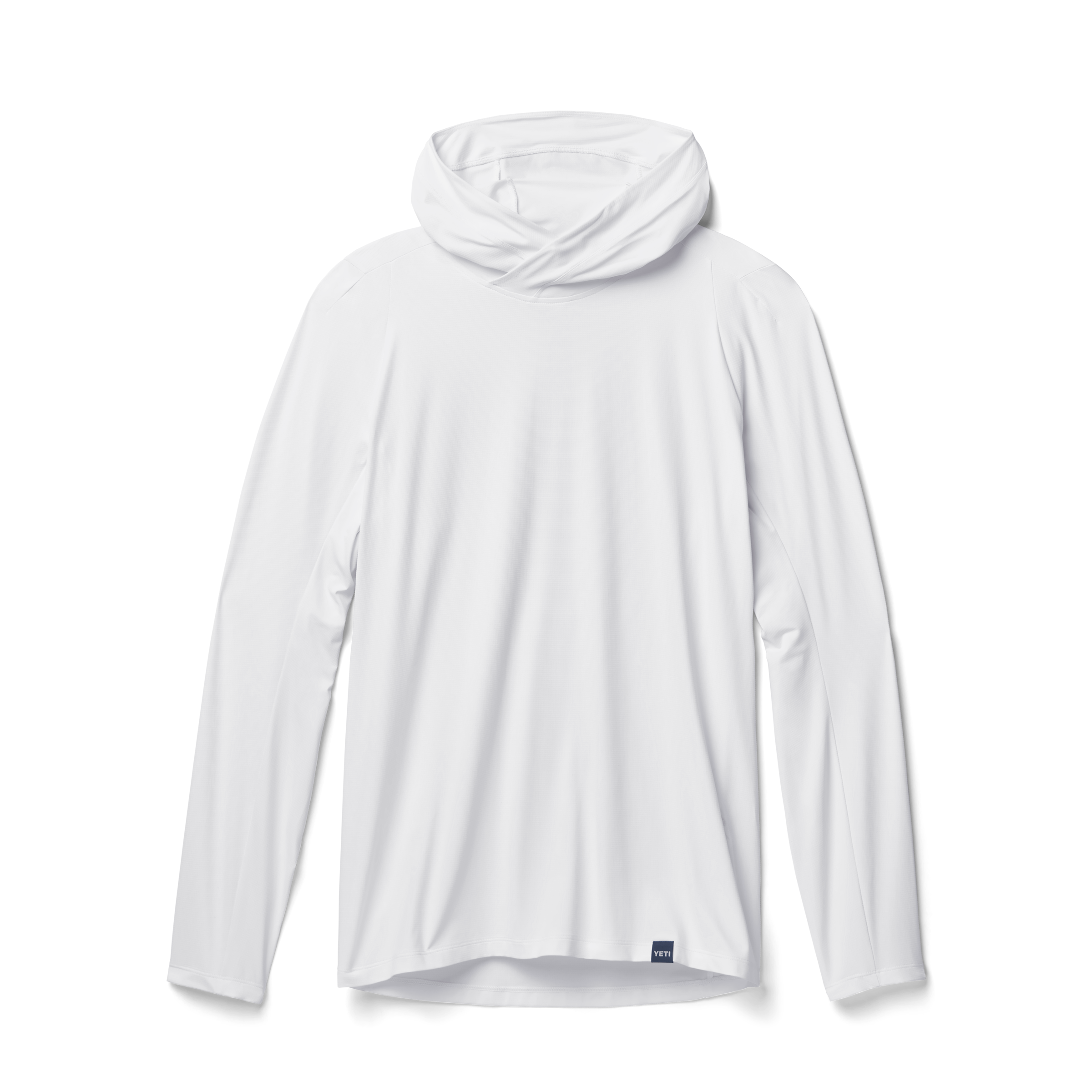Men's Hooded Ultra Lightweight Sunshirt White