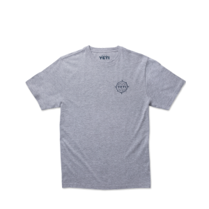Fish Compass Heather Grey T-Shirt